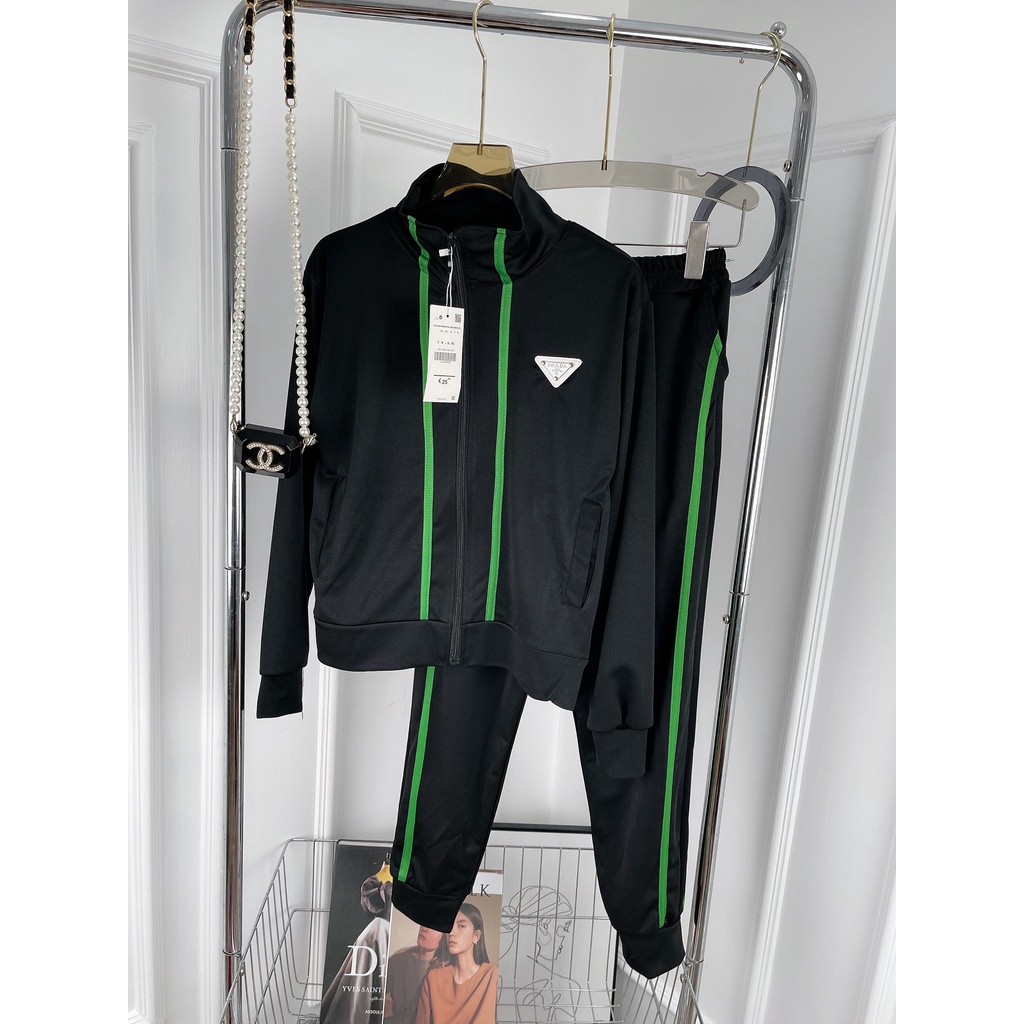 [ 𝐅𝐑𝐄𝐄 𝐒𝐇𝐈𝐏 ]  SÉT THỂ THAO PHỐI 2 VIỀN SỌC CÁ TÍNH