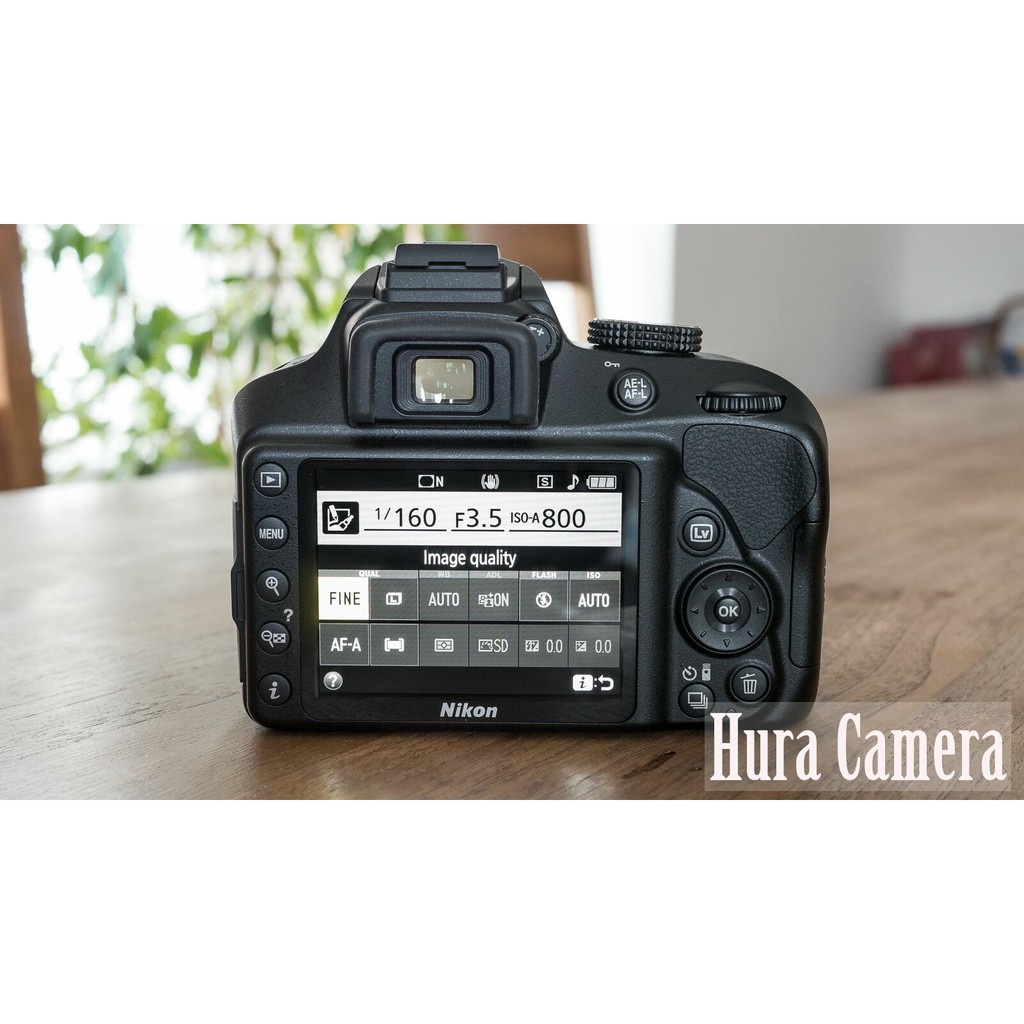 Máy ảnh Nikon D3400 + ống kính 18-55mm AF-P VR like new -  24.2MP - Bluetooth