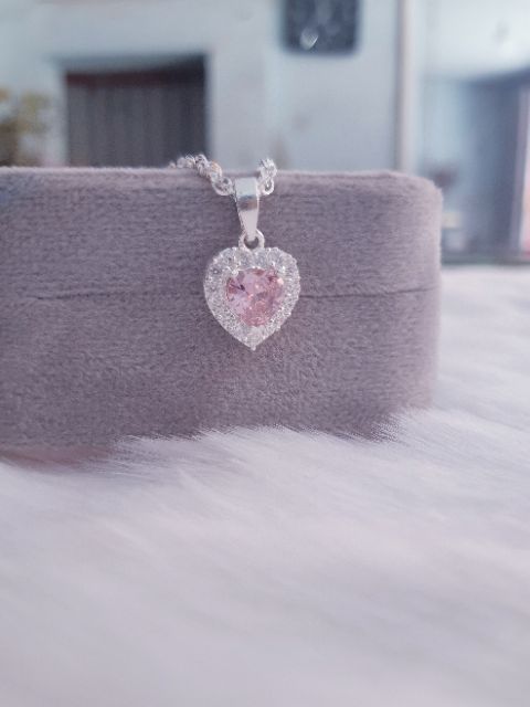 Dây chuyền bạc nữ hình trái tim