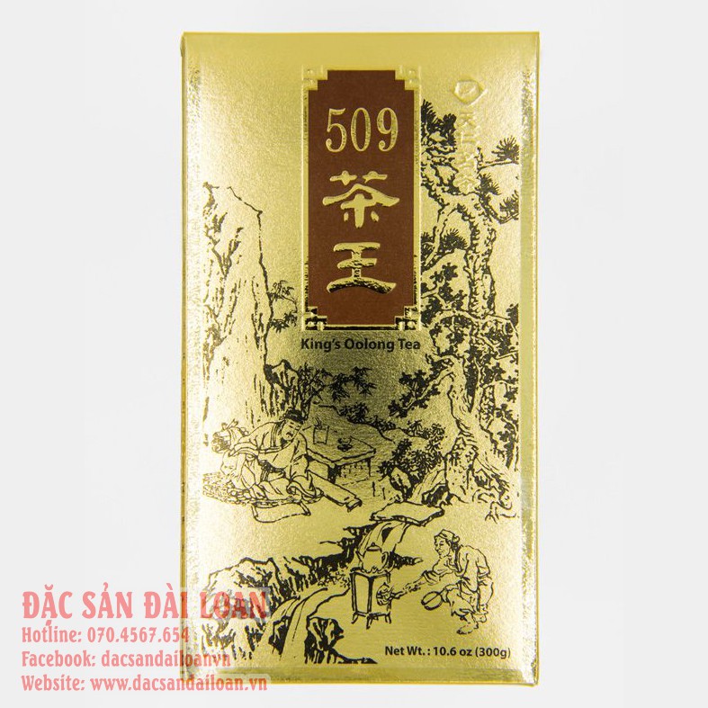 Trà Ô Long Nhân Sâm Trà Vương Ten Ren 509 Đài Loan