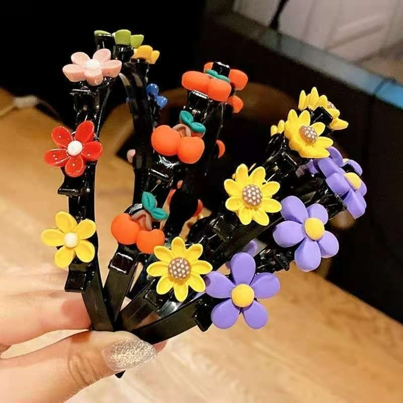 Băng Đô Đính Nơ Hoa Dễ Thương Cho Bé