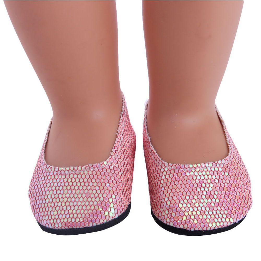 BEBETTERM 1 Đôi Giày Búp Bê Nhiều Màu Sắc Xinh Xắn