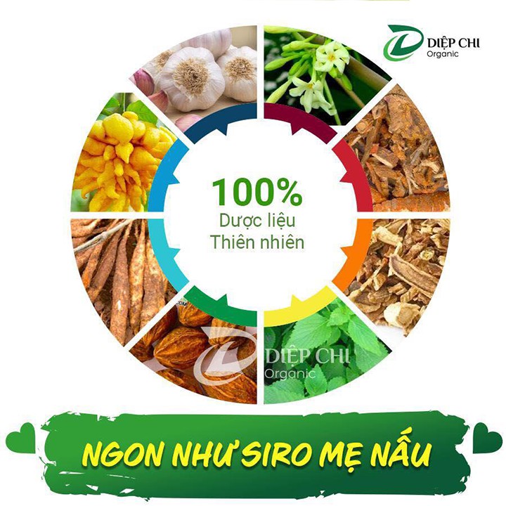 Keo Ho Diệp Chi Lọ 100mg Chính Hãng