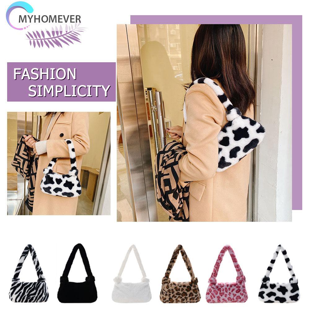 Túi Xách Đeo Vai / Dưới Cánh Tay Bằng Vải Bông In Họa Tiết Động Vật Cổ Điển Dành Cho Nữ