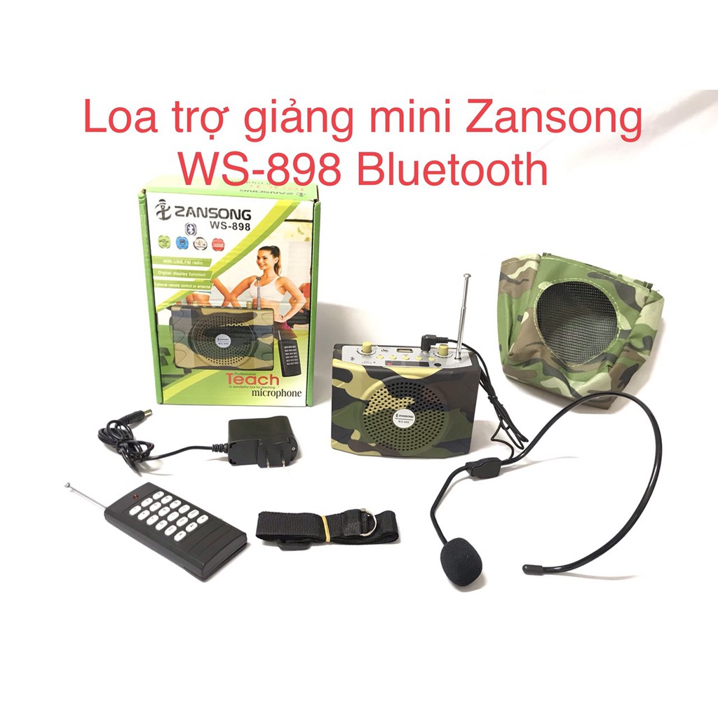 Loa trợ giảng mini ZanSong ws-898