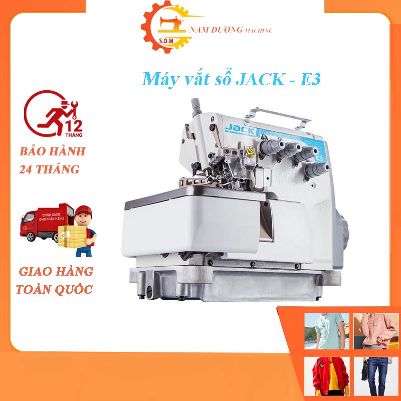 Máy vắt sổ công nghiệp JACK E3