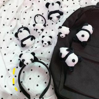 Ghim cài áo/dây buộc tóc/cài tóc/kẹp tóc hình gấu trúc đáng yêu xinh xắn