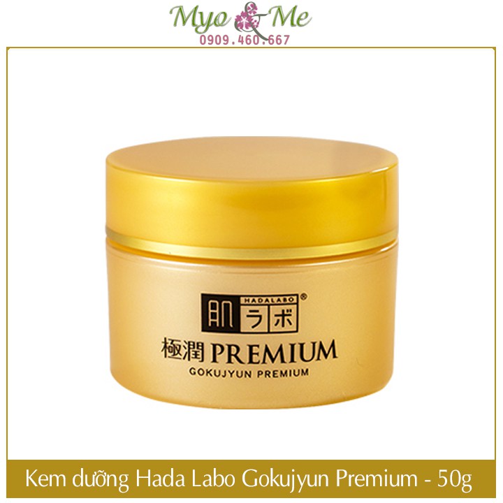 Kem dưỡng da Hada Labo Gokujyun Premium Vàng Siêu Cấp Ẩm Nhật Bản - 50g