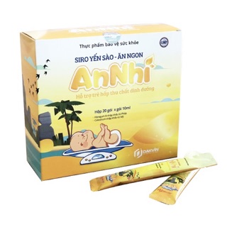 Siro yến sào An nhi - kích thích trẻ ăn ngon, hấp thụ chất dinh dưỡng, tăng hệ miễn dịch