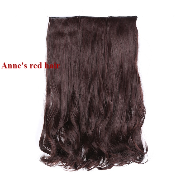 Bộ tóc giả dài uốn xoăn thời trang cho nữ