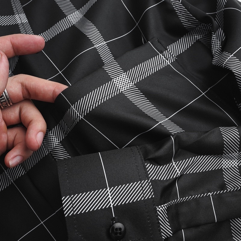 SALE  Áo sơ mi nam caro tay dài nhiều màu đặc sắc