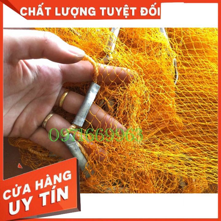 Chài Dù Quăng Cá , Tôm , Nghệ Nhân gia công , mắt nhỏ 6li ( tặng dây thả ) chất liệu dù SinGaPo nhập khẩu ( coye )