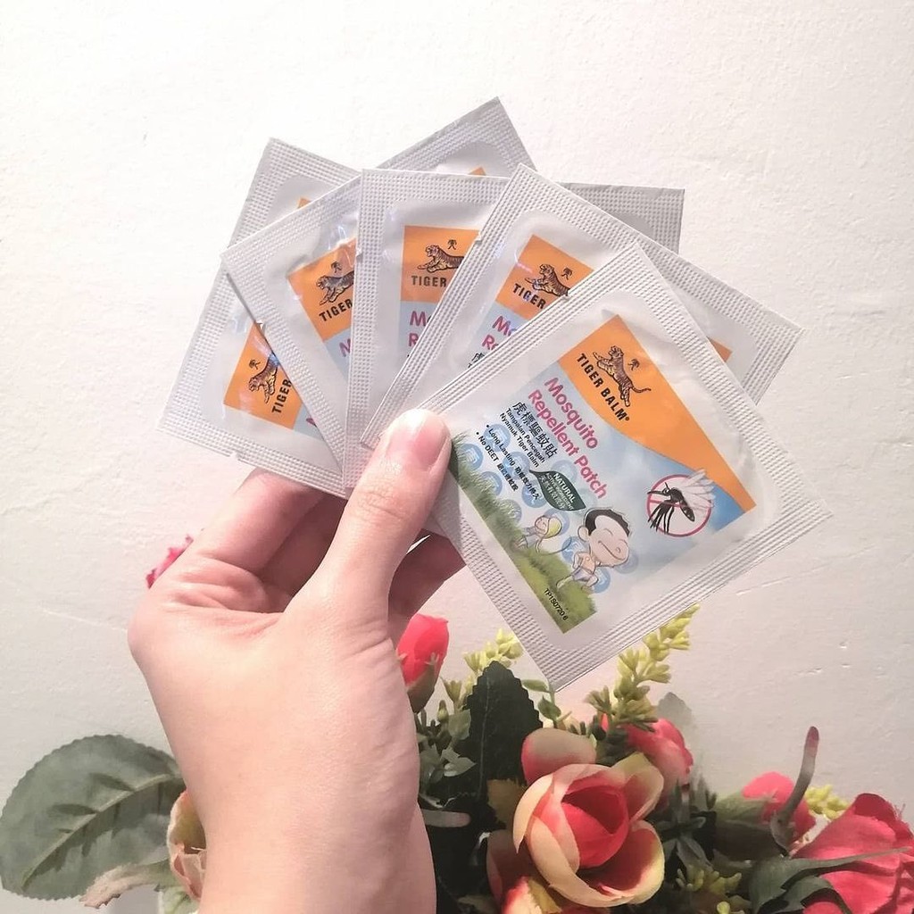 Miếng Dán Chống Muỗi Cho Bé - Tiger Balm Mosquito Repellent Patch Thái Lan