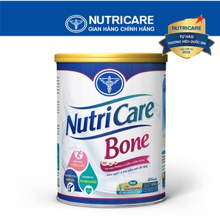 Sữa bột Nutricare Bone phòng chống loãng xương, sụn khớp cho người lớn tuổi 400g