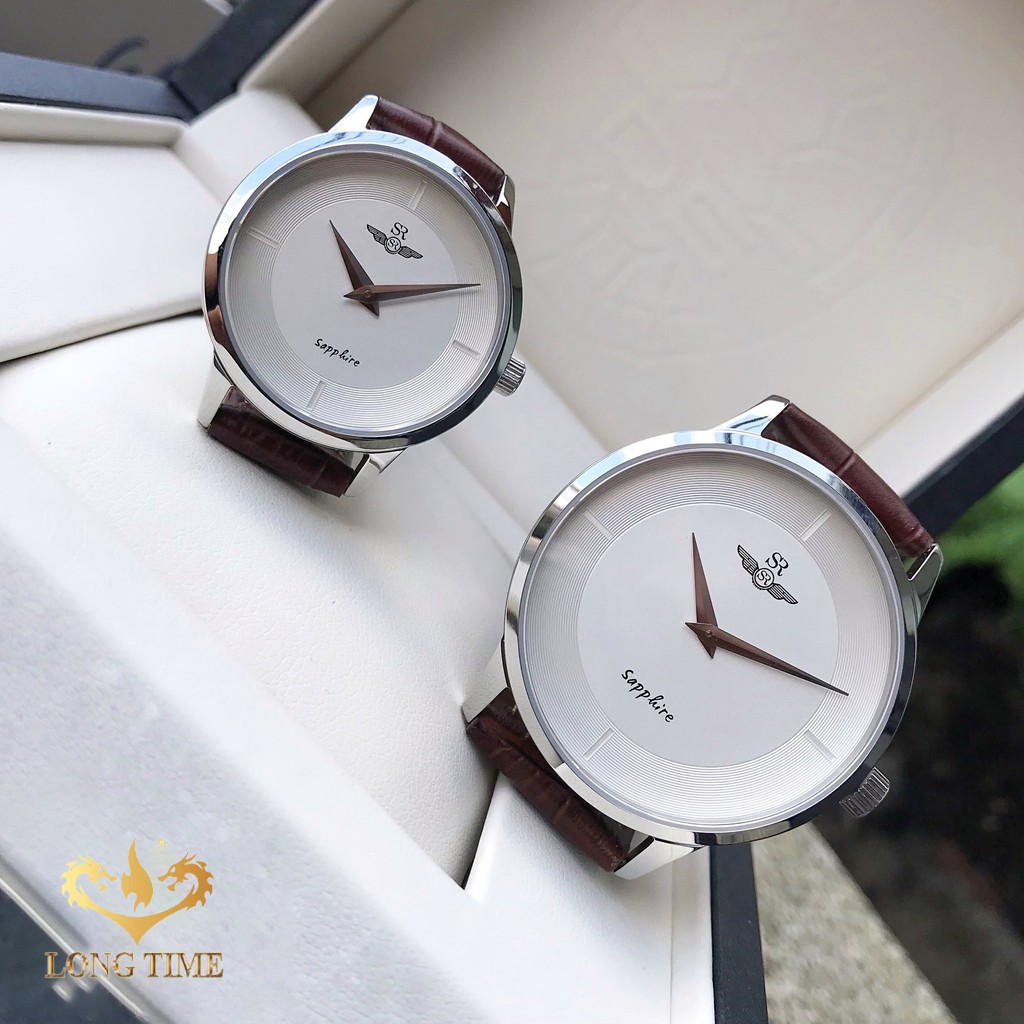 Đồng hồ Đôi SRWATCH SG3004.4102CV - SL3004.4102CV mặt kính Sapphire  chống trầy chống nước trẻ trung lịch lãm