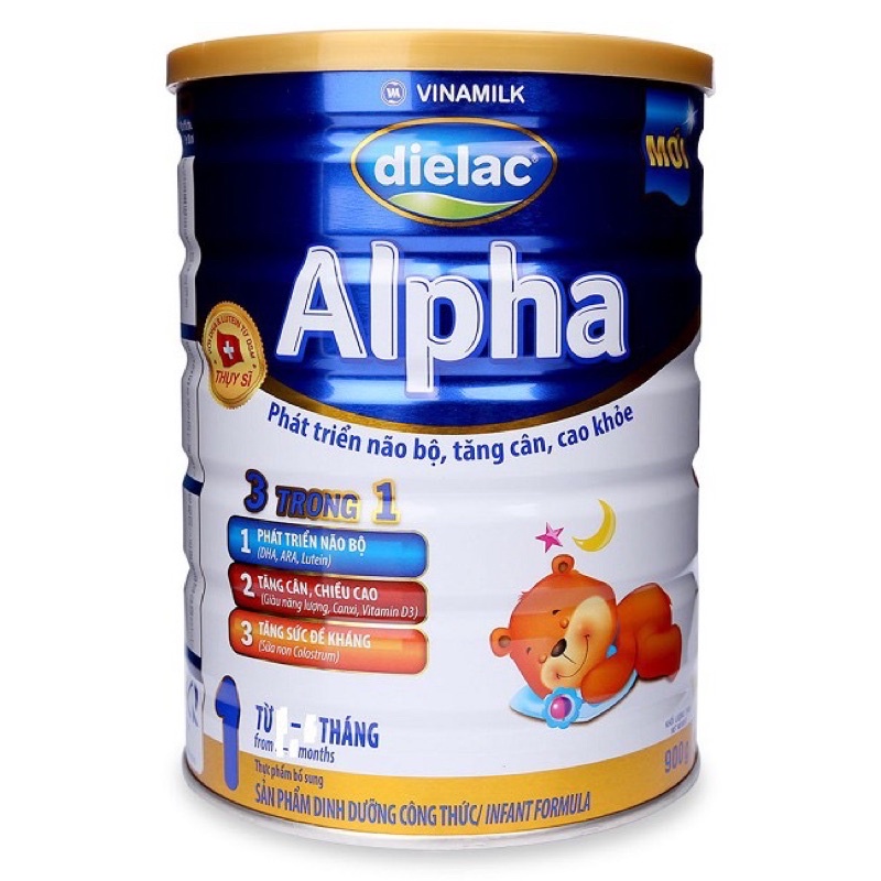 SỮA BỘT DIELAC ALPHA 1,2,3,4 (900g)