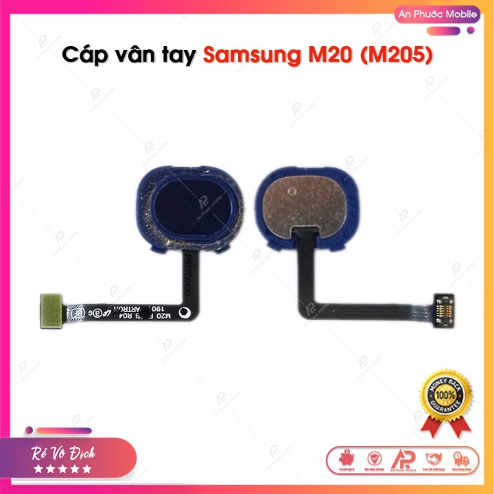 Cáp Vân Tay Samsung M20 / M205 Zin Bóc Máy