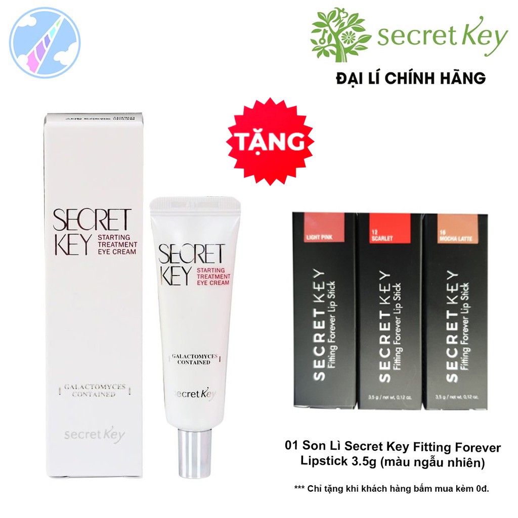 Kem dưỡng nâng cơ và giảm quầng thâm mắt Secret Key Starting Treatment Eye Cream 30ml