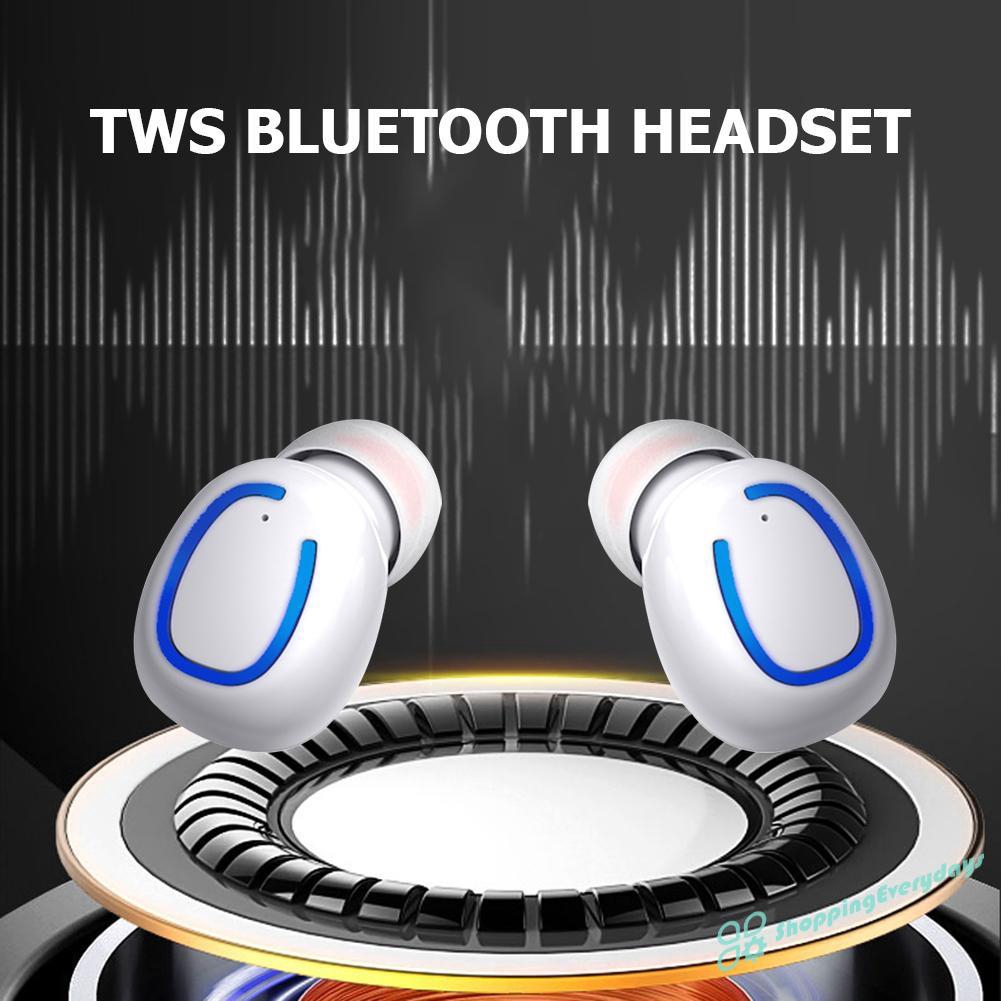 Tai Nghe Nhét Tai Không Dây X11 Tws Kết Nối Bluetooth Kèm Hộp Sạc