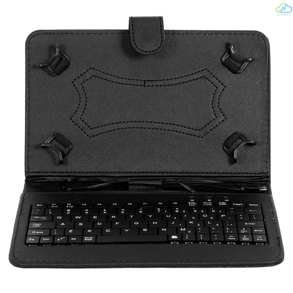 Bao da máy tính bảng PU nắp gập từ tính kèm giá đỡ đứng kèm ngăn đựng bút cho Android 7/8 Inch Tablet