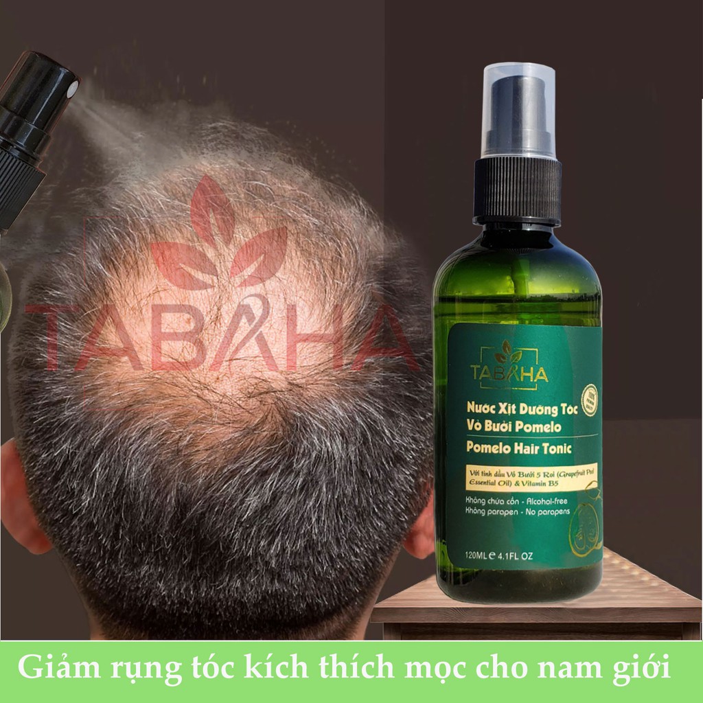 [Mã BMBAU50 giảm 7% đơn 99K] Tinh dầu bưởi kích thích mọc tóc nhanh dùng cho Nam giới Pomelo Tabaha 120ml