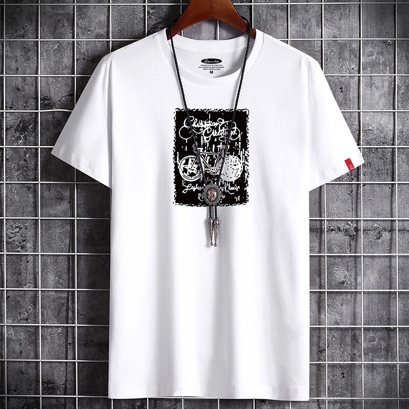 Áo Thun Nam Ngắn Tay plus size S-6XL