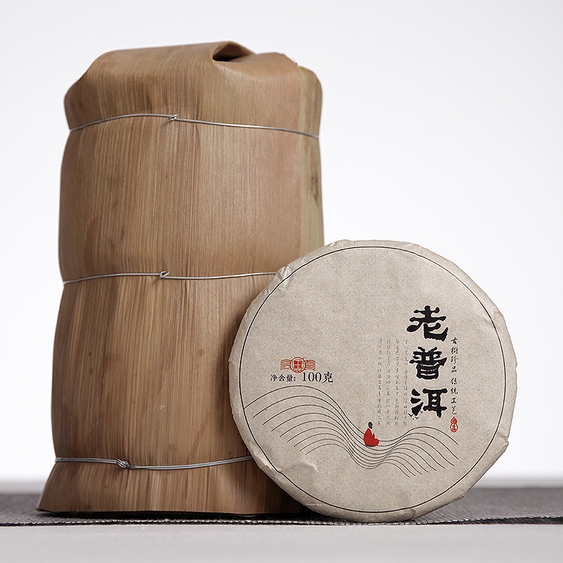 BÁNH TRÀ PHỔ NHĨ CHÍN VÂN NAM HẢO HẠNG 04 NĂM TUỔI 100 GRAM (NĂM SẢN XUẤT 2018)