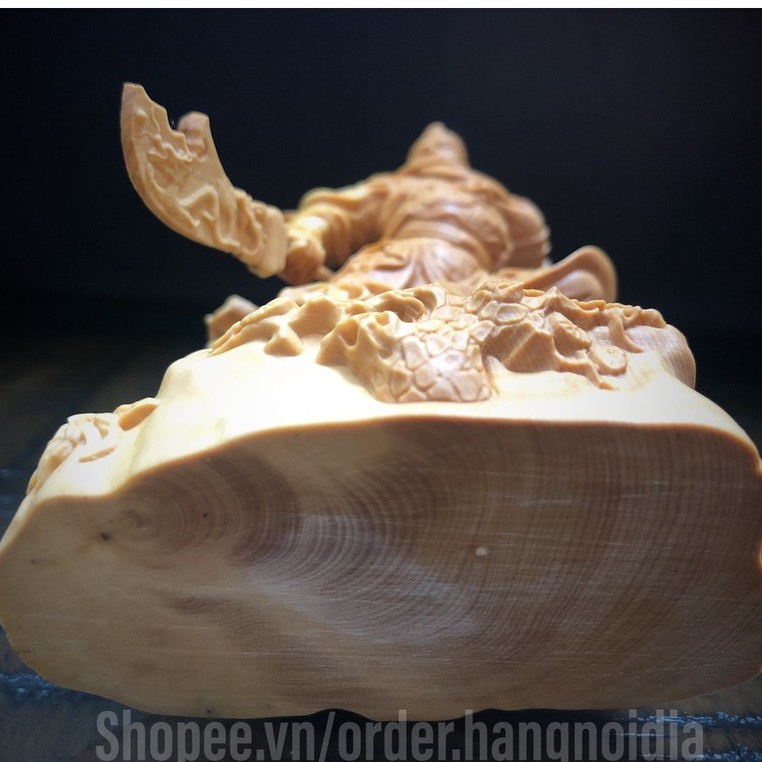 Tượng Quan Công,Quan Vũ gỗ Hoàng Dương