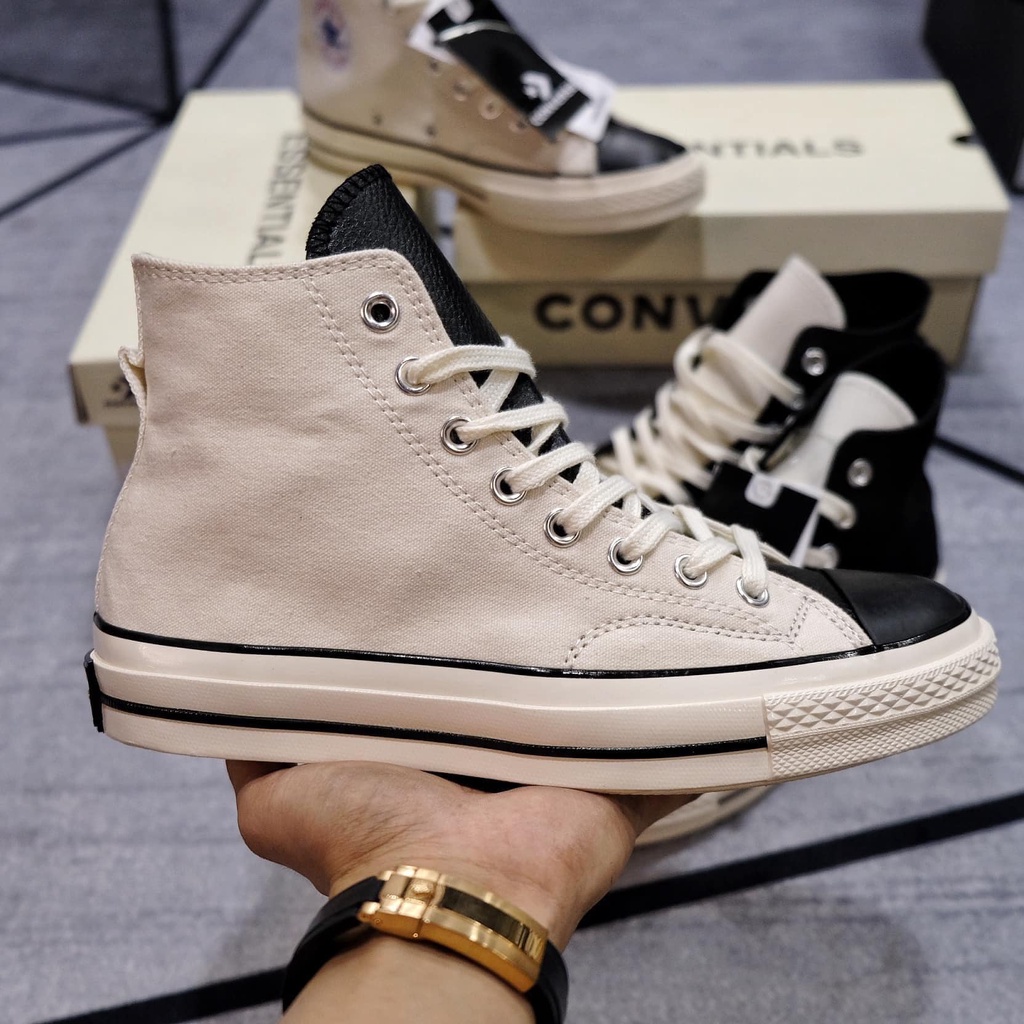 Giày Converse Chuck 70 x Fear of God Phối Màu Đen trắng 167955C