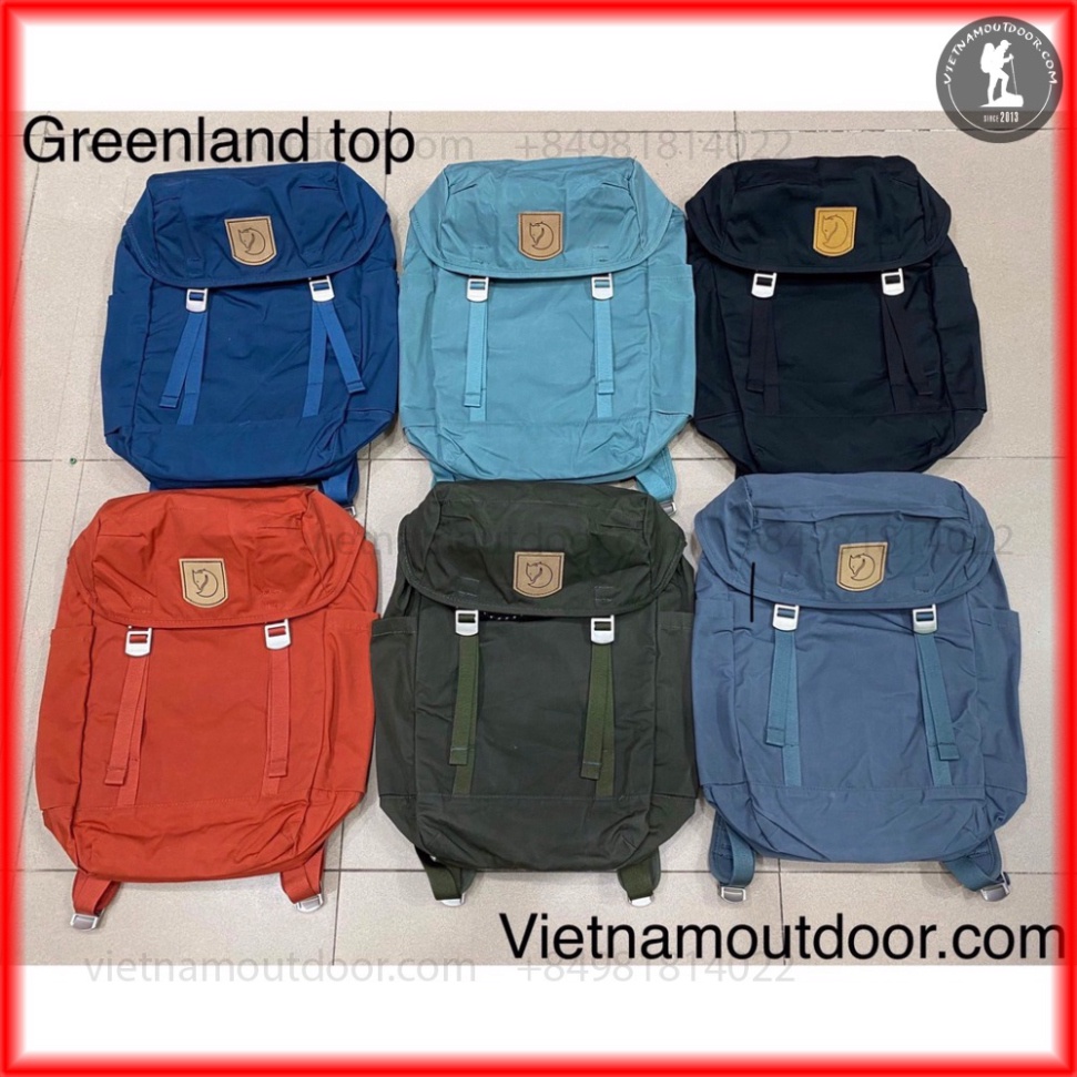 Balo Fjallraven Greenland Top phù hợp sử dụng cho việc du lịch, picnic, cắm trại⚡️