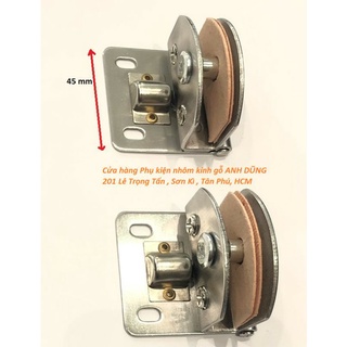 1 vĩ Bản lề tủ kính/ Bản lề kẹp kính