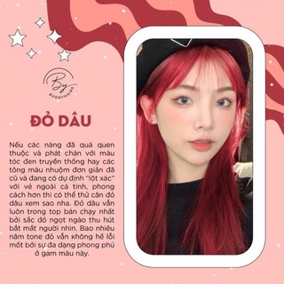 Thuốc nhuộm tóc Đỏ dâu Buddyhairs