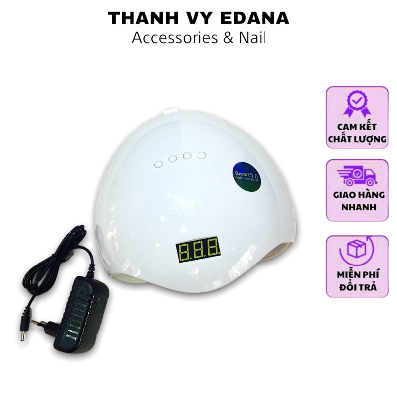 Máy hơ gel sun5 tem xanh, máy hơ móng tay