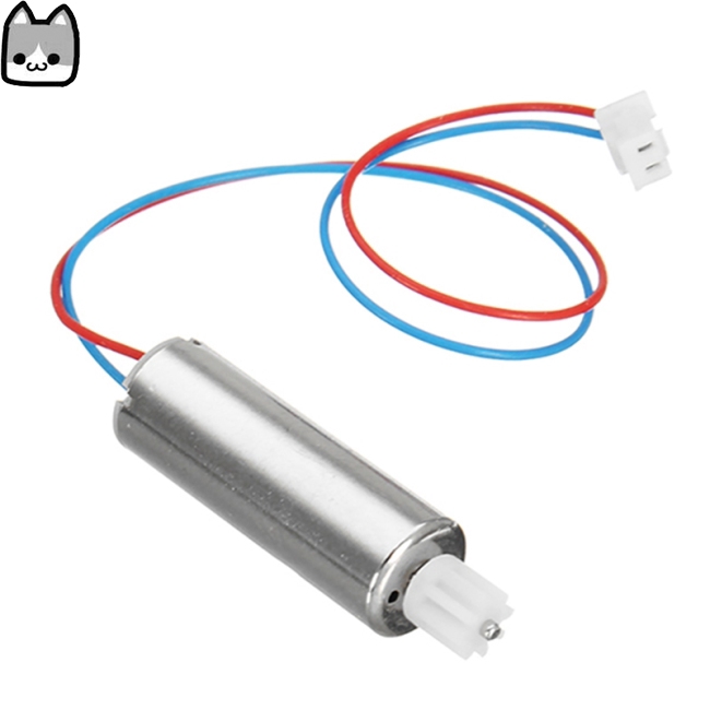 E58 RC Quadcopter Spare Parts 7mm Brushed Coreless Motor with Gear Connector CW / CCW Replacement Accessories