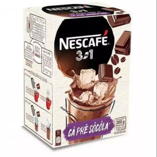 Cà phê Nescafe 3in1 Socola 10 gói