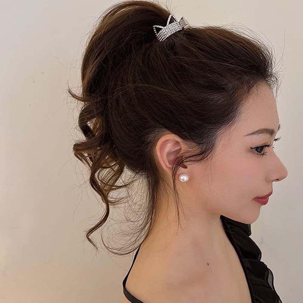 Kẹp Tóc Móng Vuốt WMES15H Cho Nữ|Kẹp Tóc Đuôi Ngựa Hình Tai Mèo Nhiều Màu Sắc Dễ Thương Cho Nữ