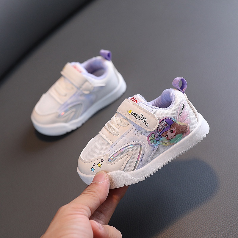 Giày thể thao cô gái siêu nhẹ và dễ thương cho bé gái size 16-20