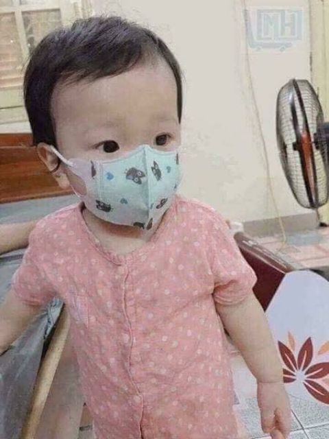 Set 5 khẩu trang trẻ em ngộ nghĩnh chống khuẩn, chống bám bụi | BigBuy360 - bigbuy360.vn