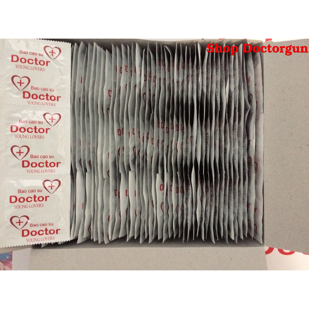Bao cao su Young lovers Doctor hộp 144 cái dành cho gia đình khách sạn nhà nghỉ giá rẻ tốt nhất