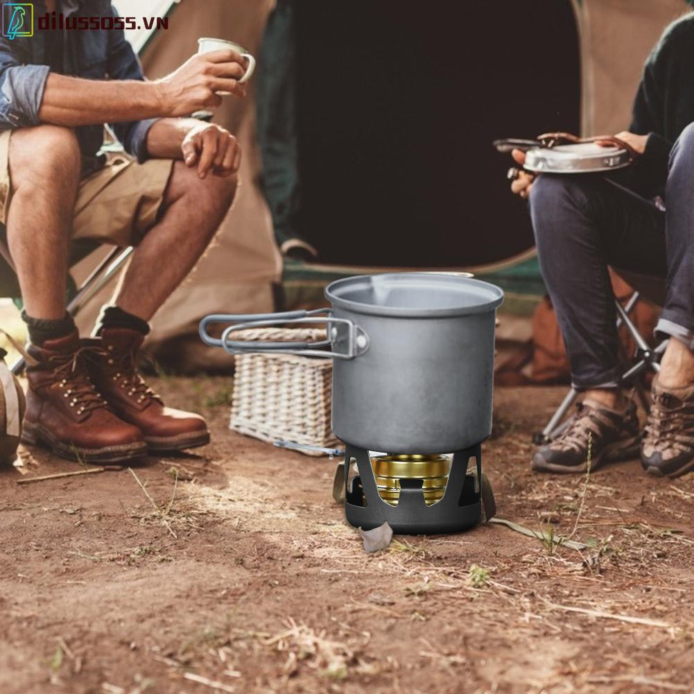 Bếp Cồn Mini Tiện Lợi Du Lịch