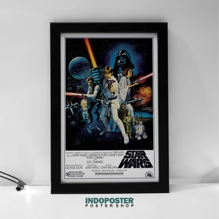 Poster phim Star Wars Episode 4 A 1977 02 A4 30X20cm
