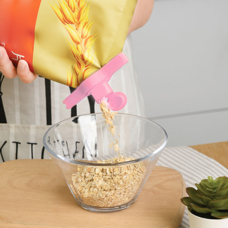 Dụng Cụ Kẹp Miệng Túi Thức Ăn Chống Ẩm Mốc Cho Nhà Bếp