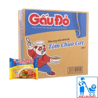 Thùng mì gấu đỏ 30g