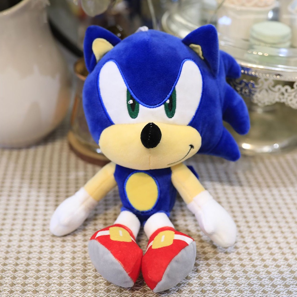 30cm Búp bê Super Sonic Plush dễ thương Búp bê hoạt hình Đồ chơi trẻ em Quà tặng cho trẻ em