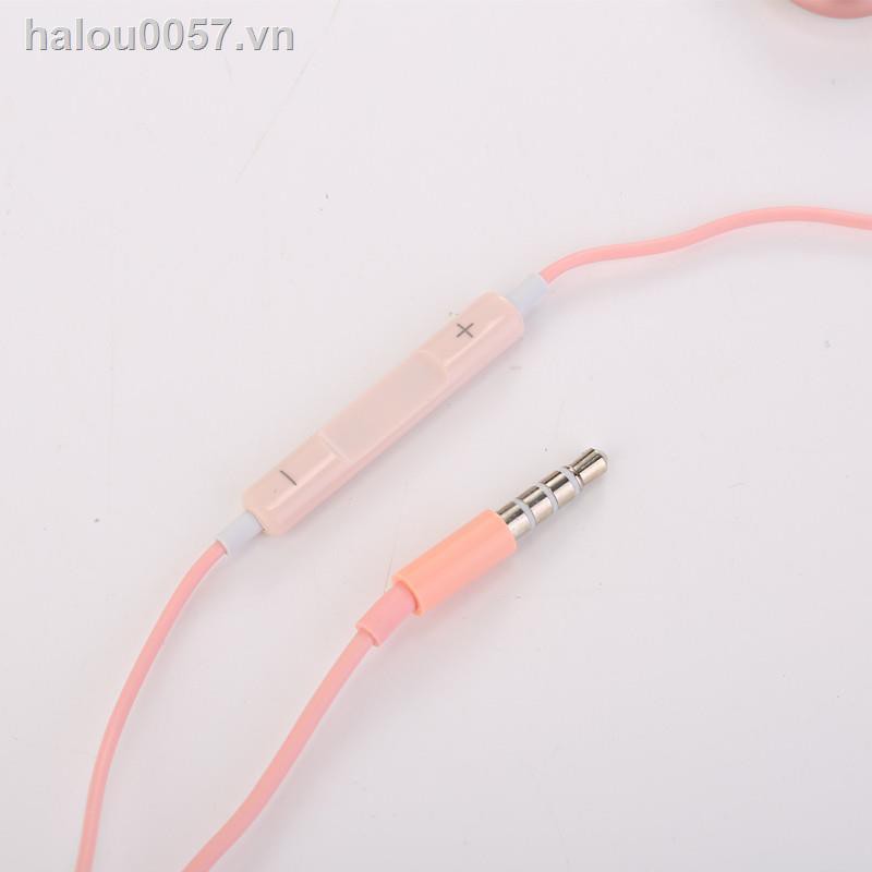 OPPO Tai Nghe In-Ear Màu Hồng Ngọt Ngào Cho Iphone6S Apple Vivo