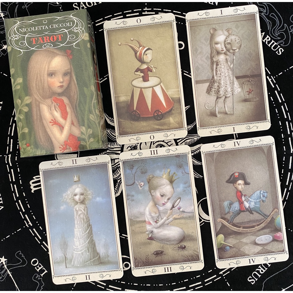 Nicoletta Ceccoli Tarot Nicoletta Tarot Thẻ tùy chỉnh tiếng Anh