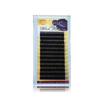 Lông Mi Nối-Mi Hoa Hồng Đen Hoalys ER-01 - Mi được thiết kế so le tự nhiên, có nhiều độ cong và độ dài, độ dày 0.07