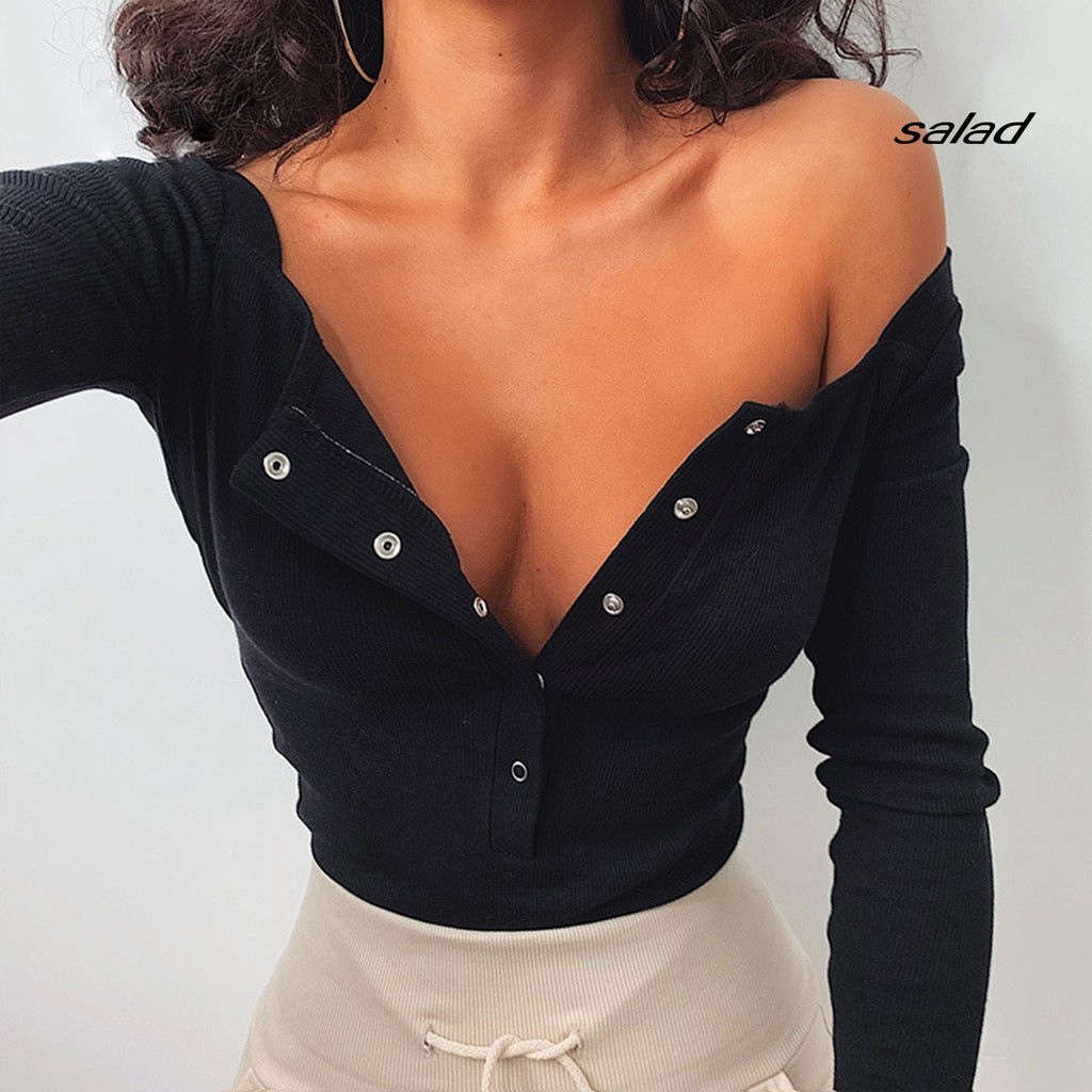  Áo len tăm gân ôm dáng tay dài kiểu bodysuit gợi cảm quyến rũ cổ vuông cho nữ | BigBuy360 - bigbuy360.vn
