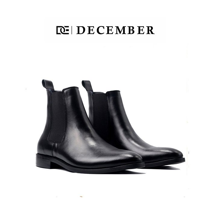Giày Boot DECEMBER Chelsea Boot Classic - Black
