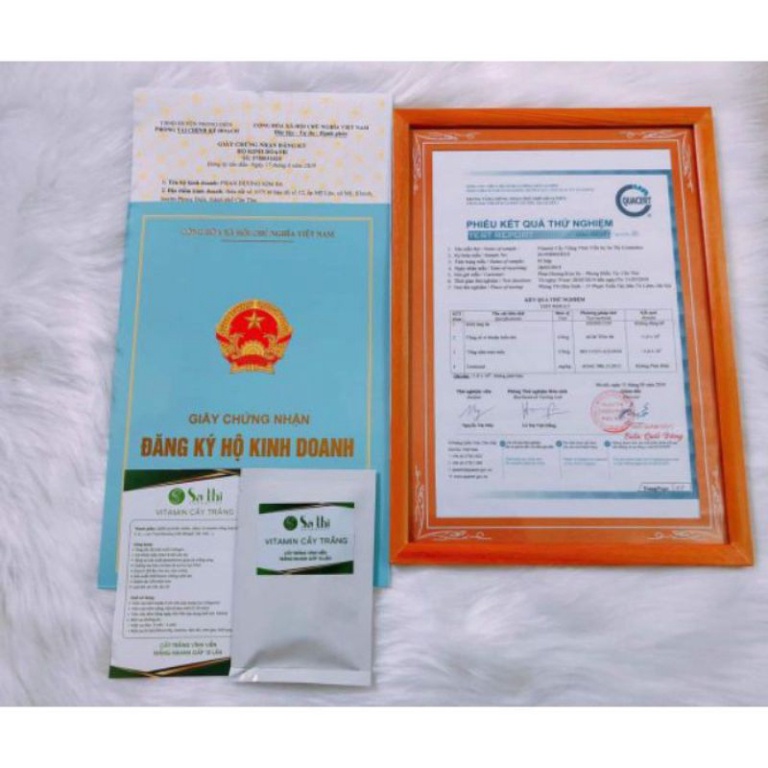 Gói 100 Viên Vitamin Cấy Trắng Sa Thị Hàng Chính Hãng